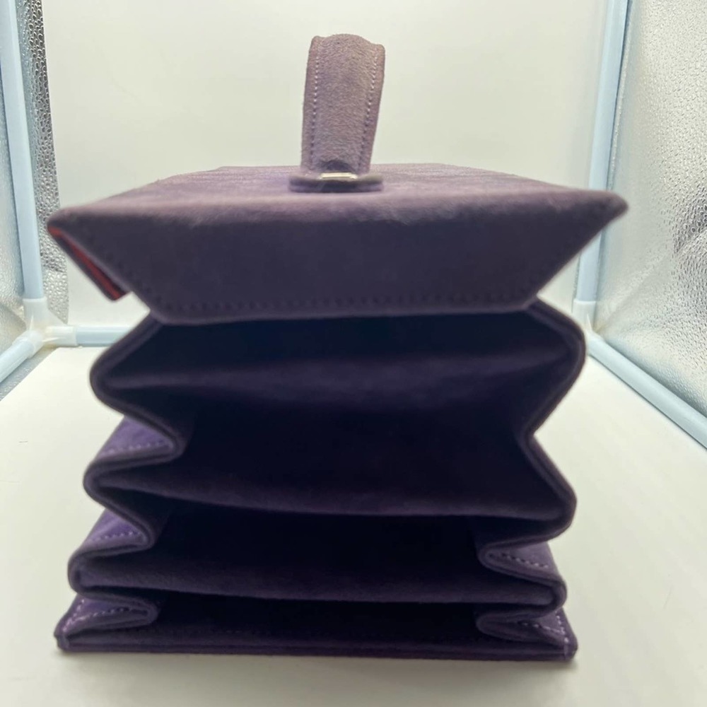 HESTER VAN EEGHEN women’s purple accordion limited edition purse from Amsterdam - Picture 3 of 16